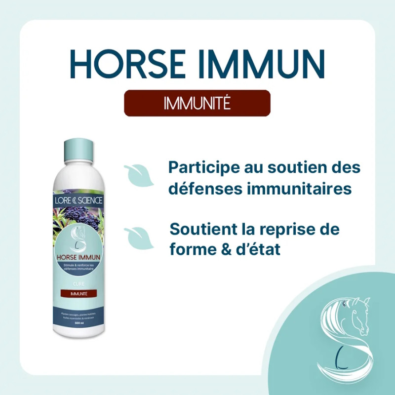 Horse Immun - Booster défenses naturelles cheval