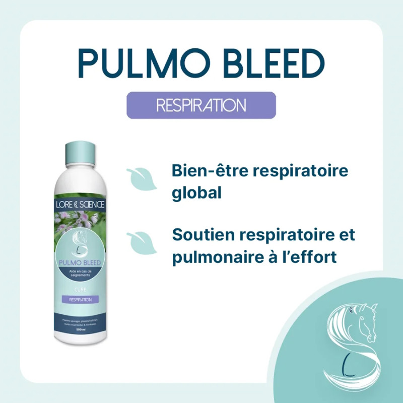 Pulmo Bleed - Soutien des poumons du cheval