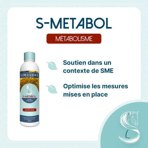 S-Metabol - Aide au soutien du métabolisme du cheval