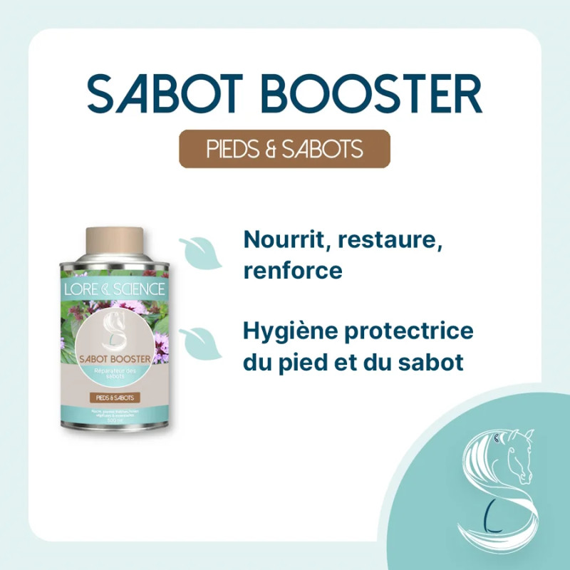 Sabot Booster - Booste la pousse, restaure pieds et sabots