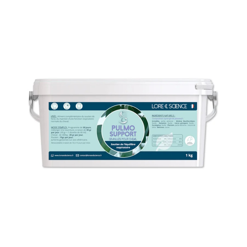 Pulmo Support - Aide respiratoire pour cheval