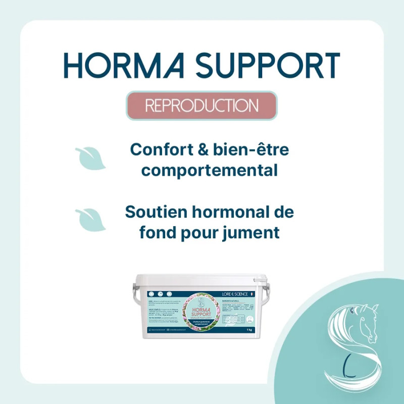 Horma Support - Soutien hormonal et comportemental juments