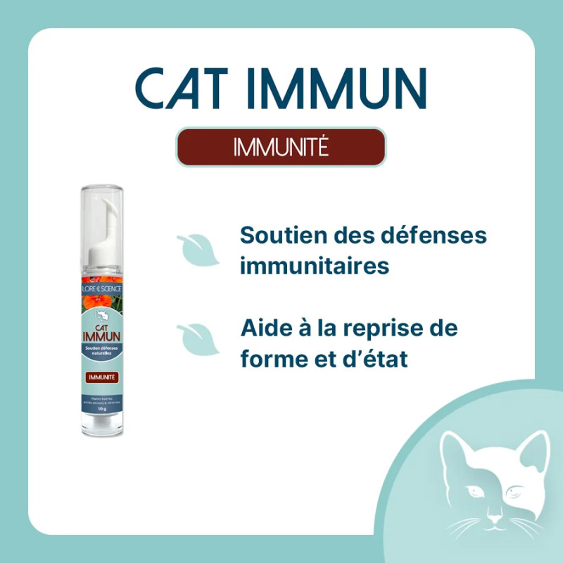 Cat Immun - Booster défenses naturelles chat