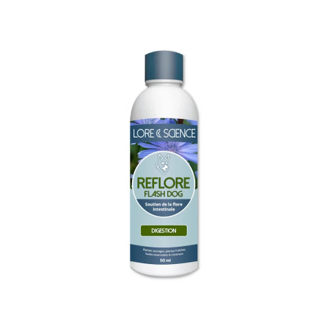 Reflore Flash Dog - Soutien flash flore intestinale du chien