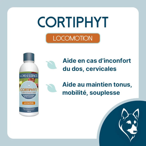 Cortiphyt Dog - Soutien dos et cervicales pour chien