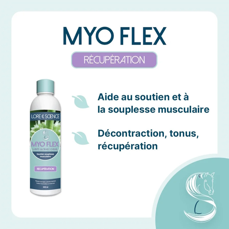 Myo Flex - Décontractant, souplesse musculaire du cheval